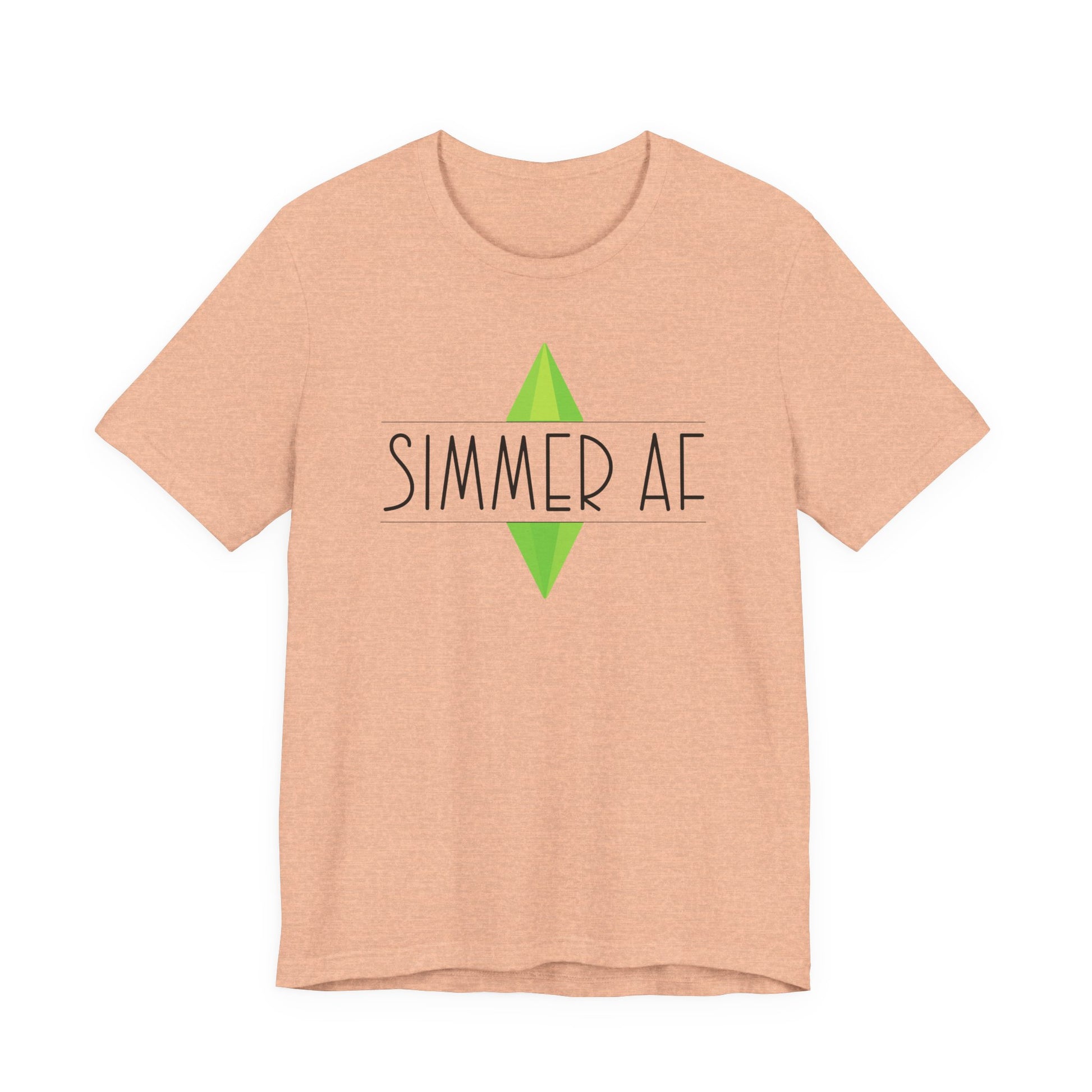 Unisex 'Simmer AF' T-Shirt, The Sims Video Game Tee