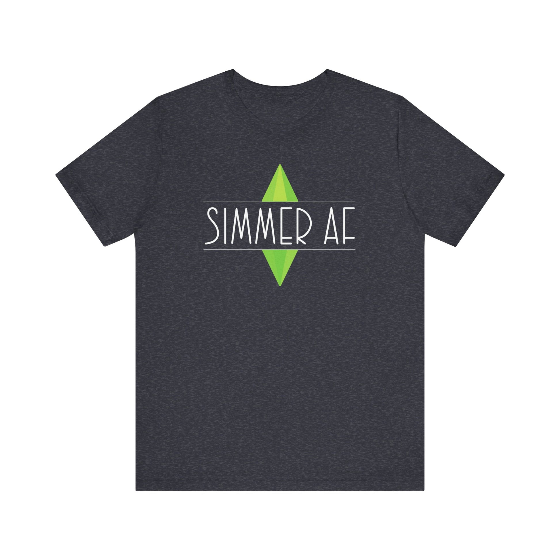 Unisex 'Simmer AF' T-Shirt, The Sims Video Game Tee
