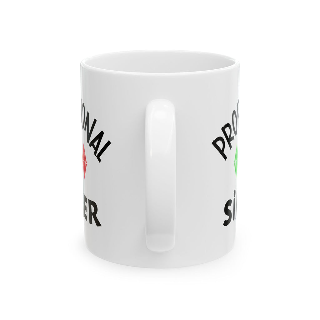Professional Simmer White Ceramic Mug 11oz