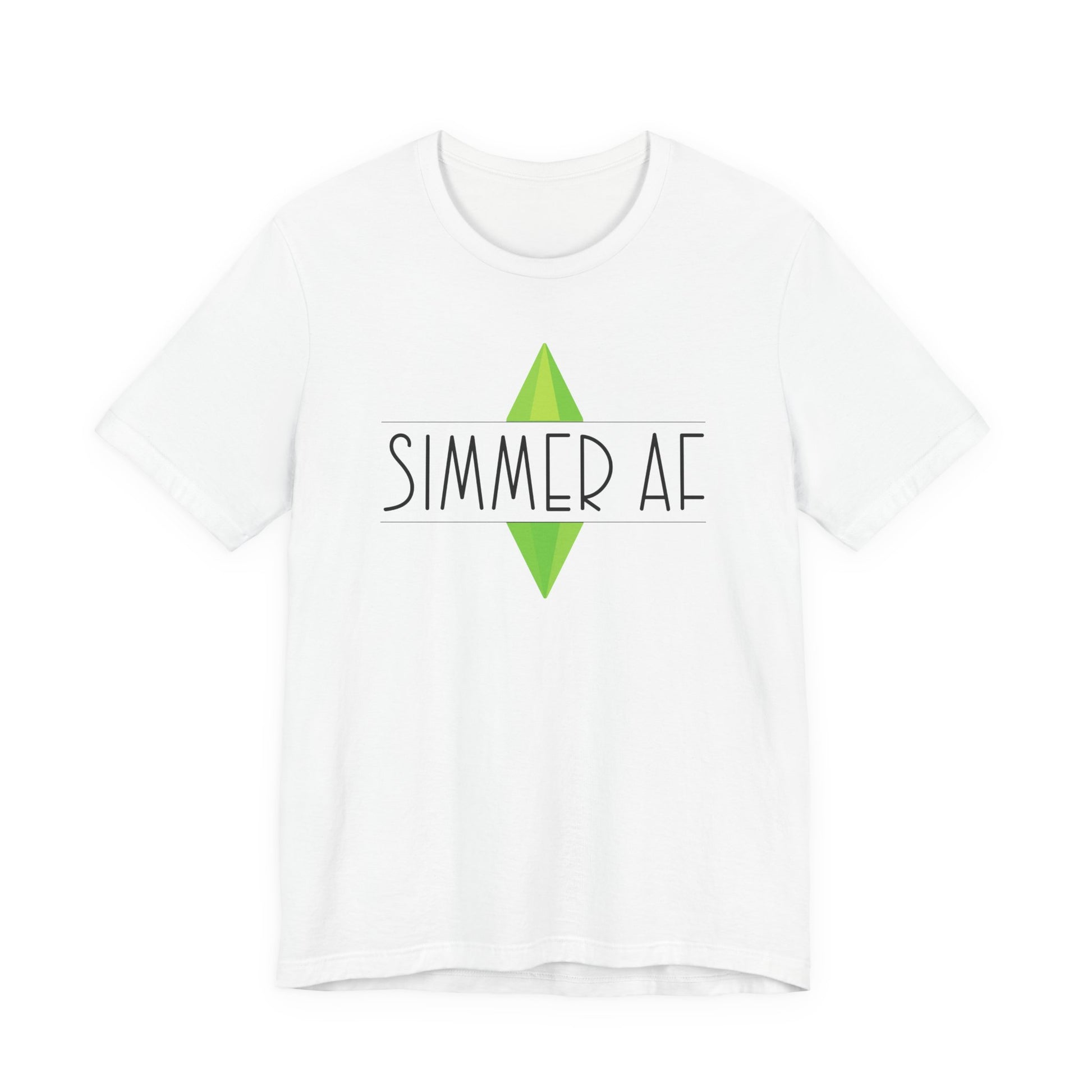 Unisex 'Simmer AF' T-Shirt, The Sims Video Game Tee