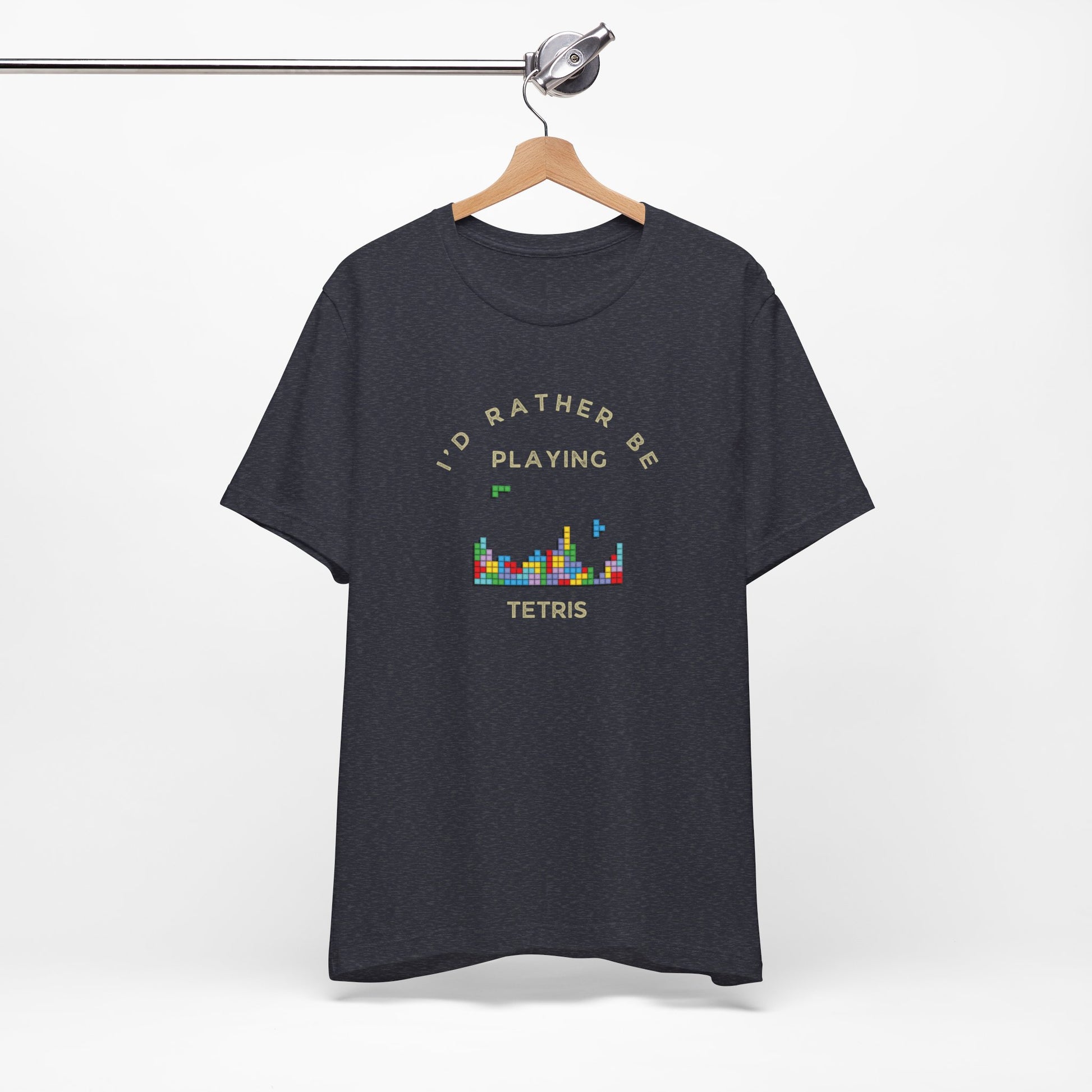 I'd Rather Be Playing Tetris T-Shirt