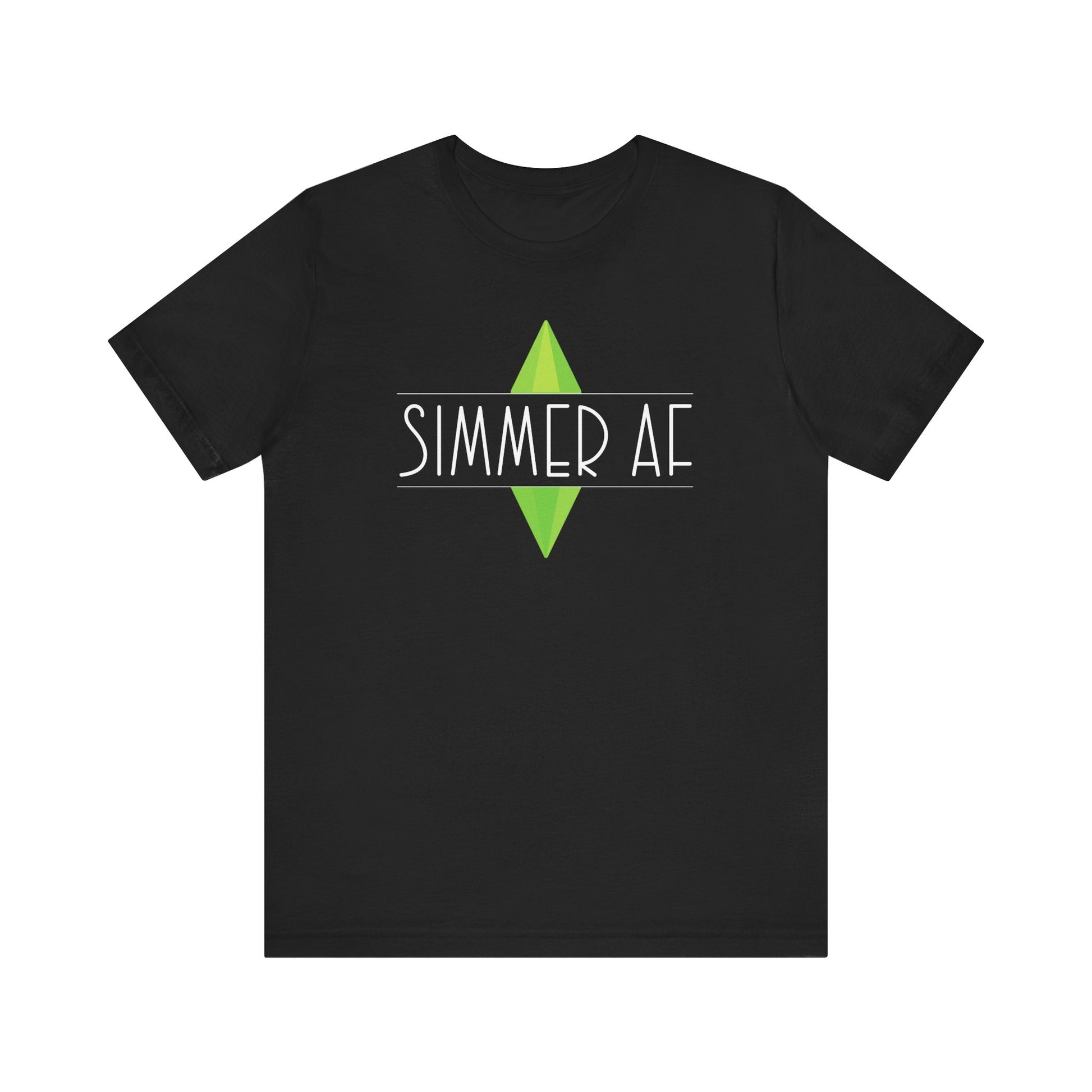 Unisex 'Simmer AF' T-Shirt, The Sims Video Game Tee