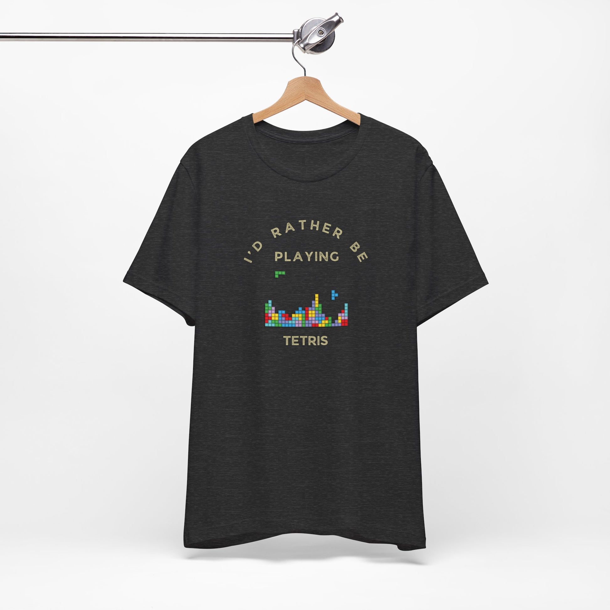 I'd Rather Be Playing Tetris T-Shirt