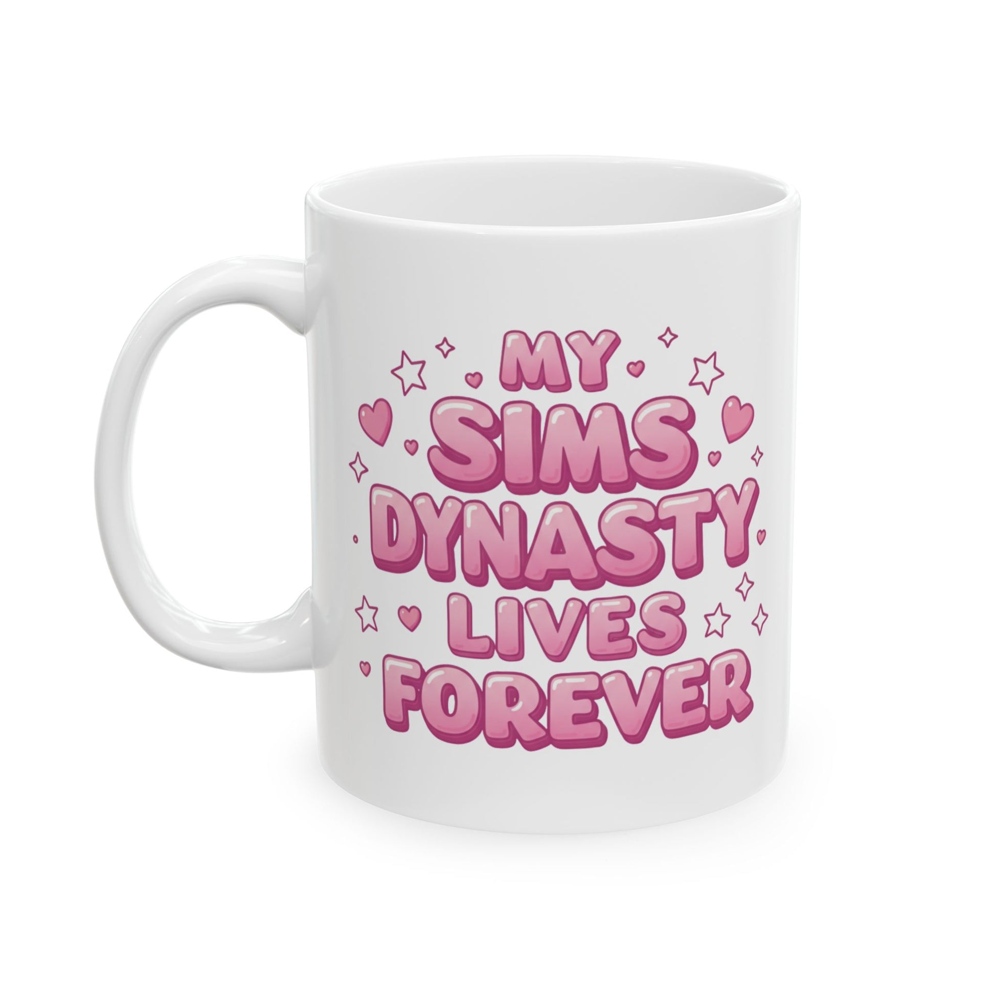 My Sims Dynasty Lives Forever 11oz Cermaic Mug