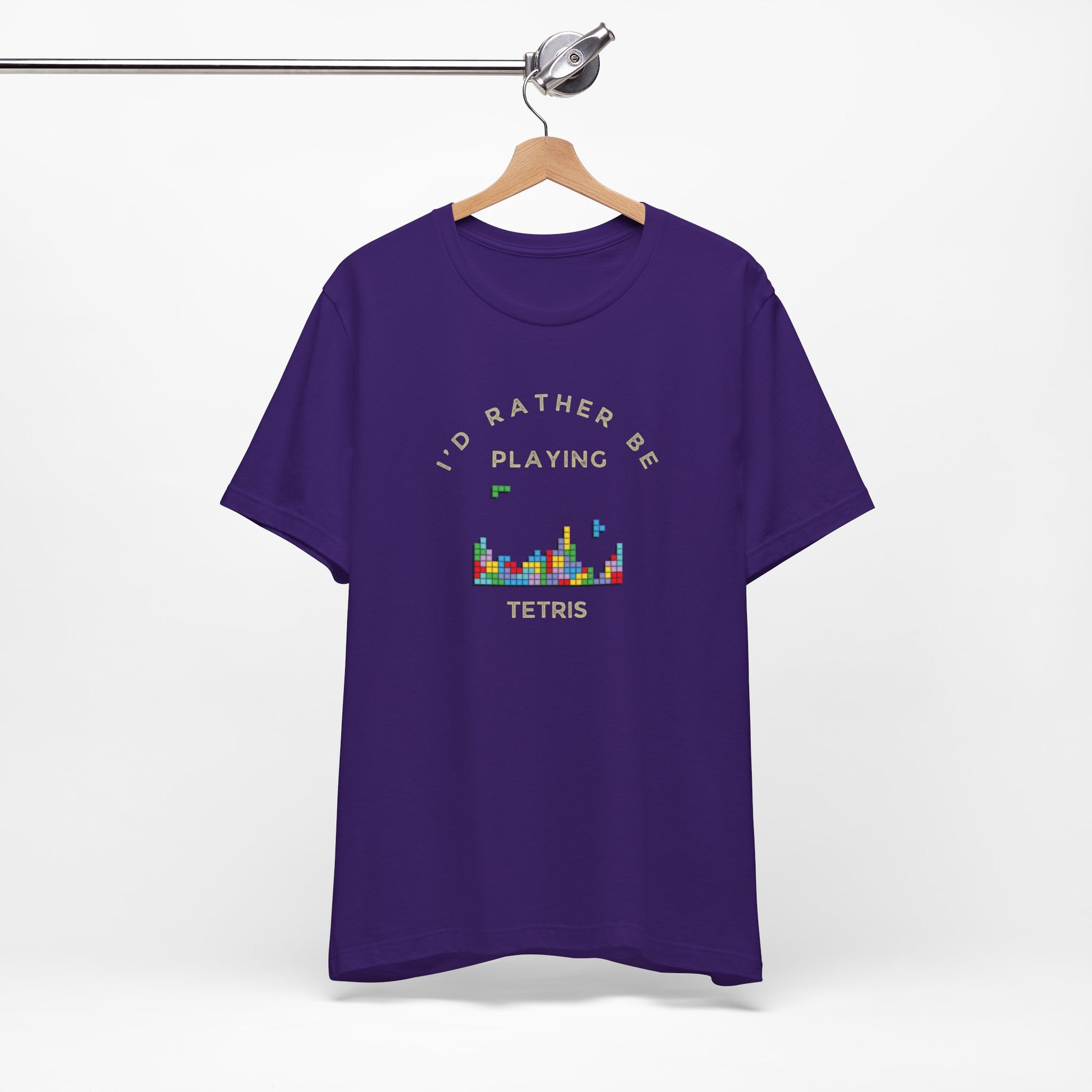 I'd Rather Be Playing Tetris T-Shirt