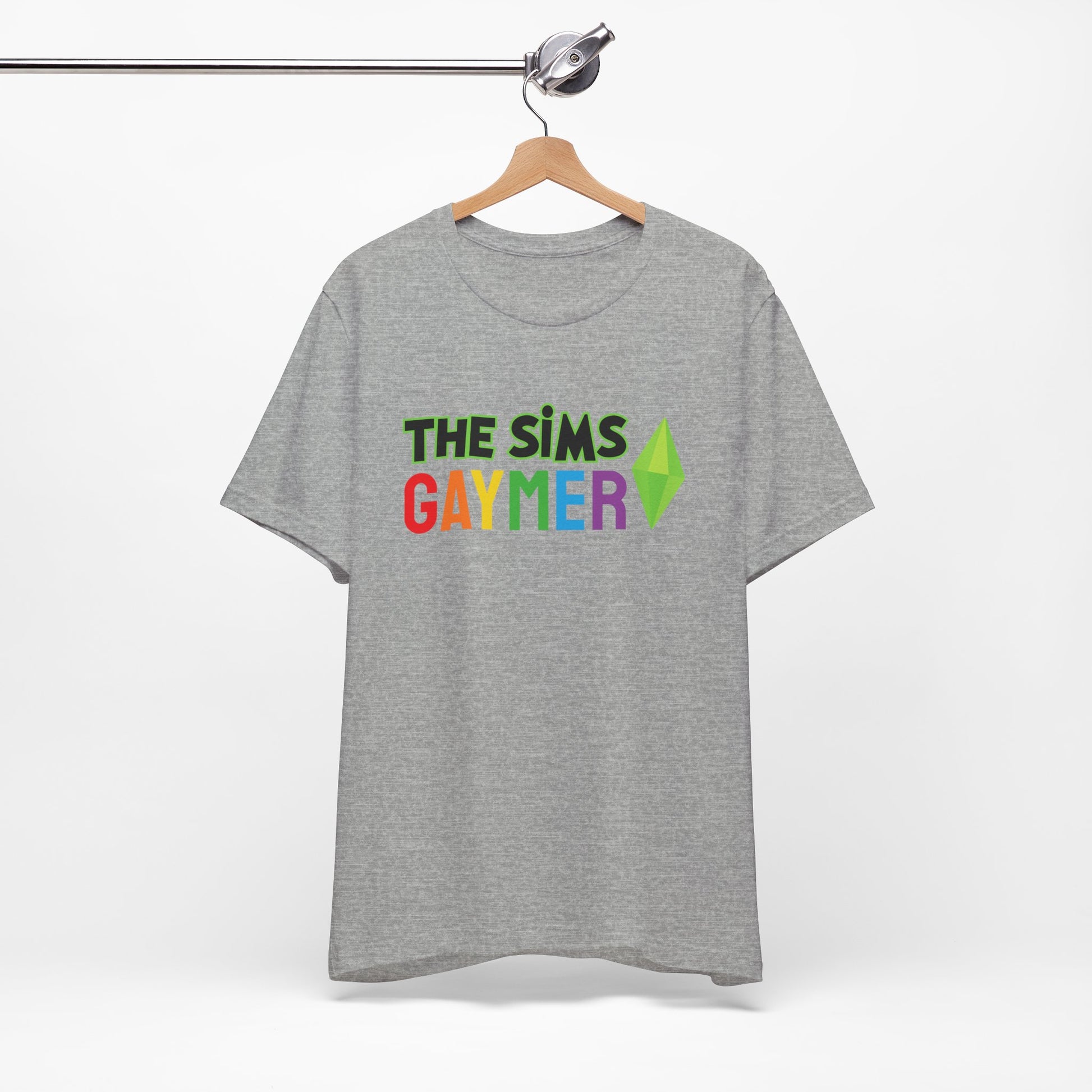 The SIMS Gaymer T-Shirt, LGBTQ Gamer