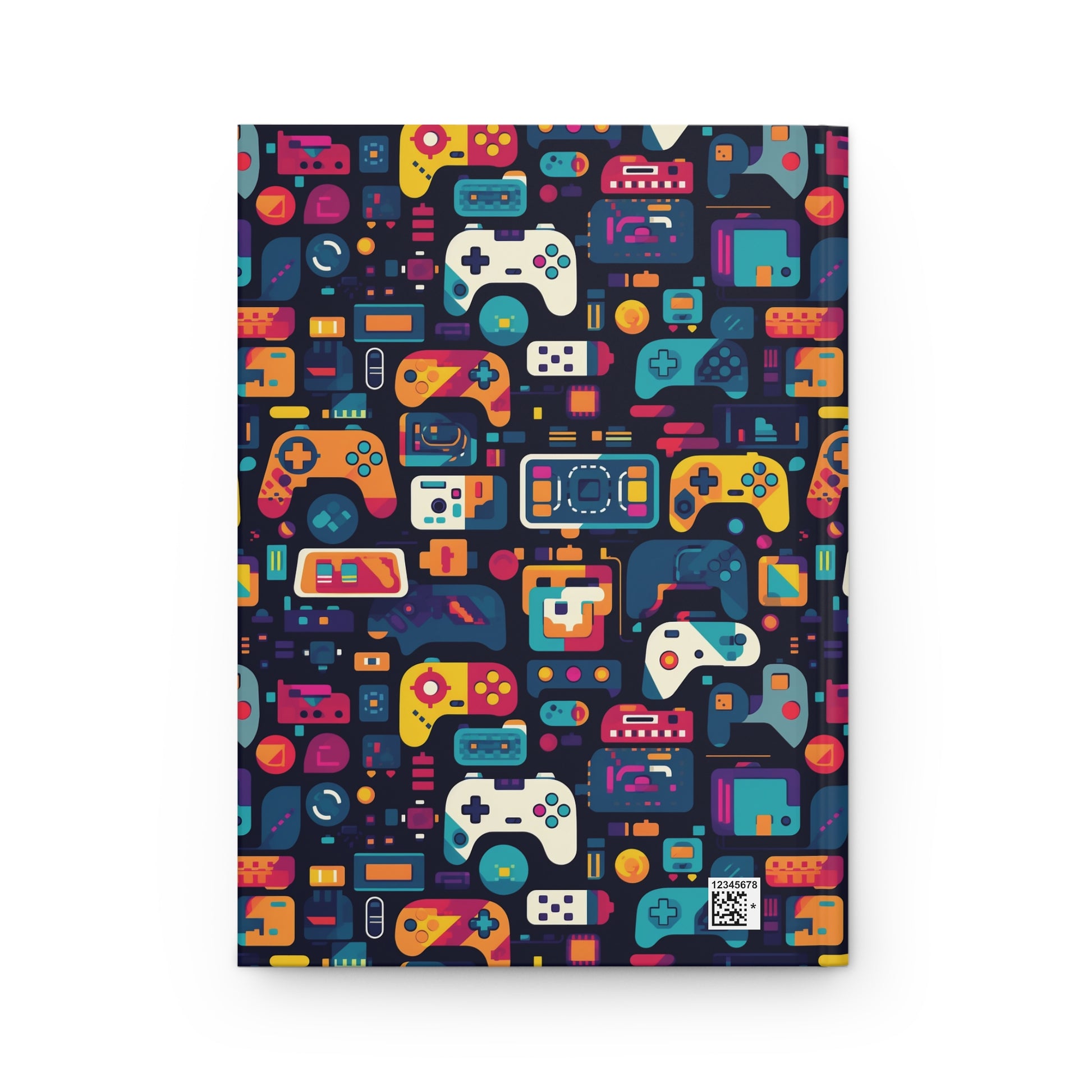 Gaming-Themed Hardcover Journal, Perfect Gift for Gamers