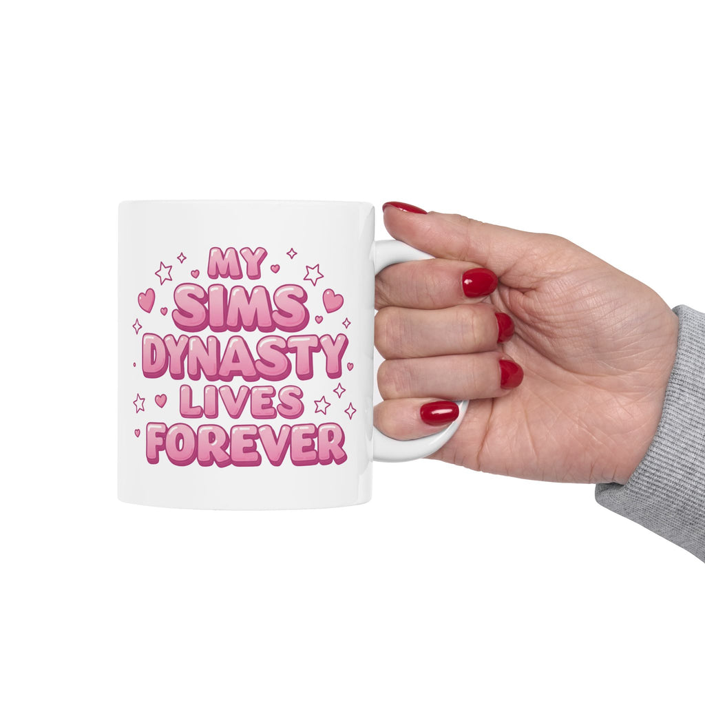 My Sims Dynasty Lives Forever 11oz Cermaic Mug