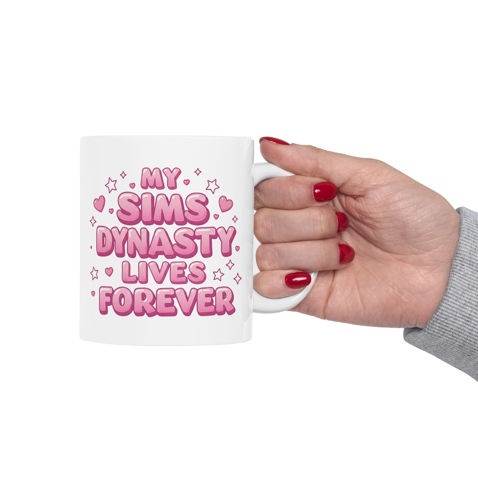 My Sims Dynasty Lives Forever 11oz Cermaic Mug