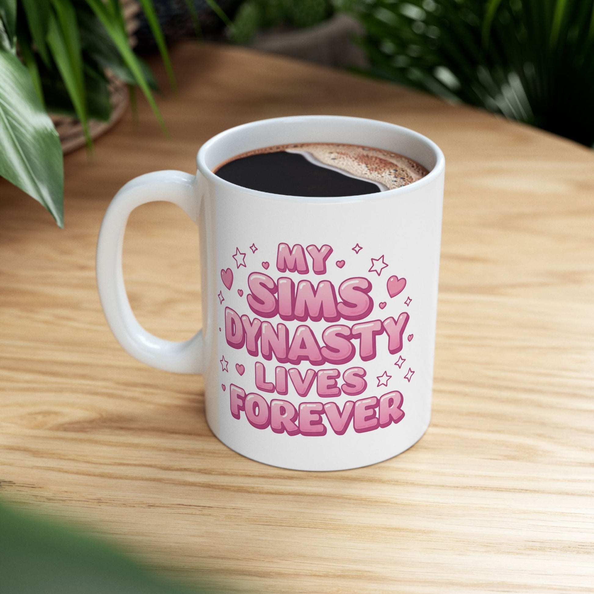 My Sims Dynasty Lives Forever 11oz Cermaic Mug