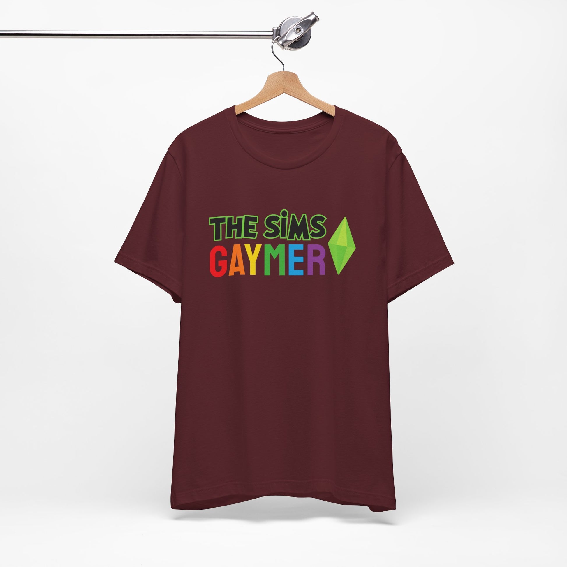 The SIMS Gaymer T-Shirt, LGBTQ Gamer