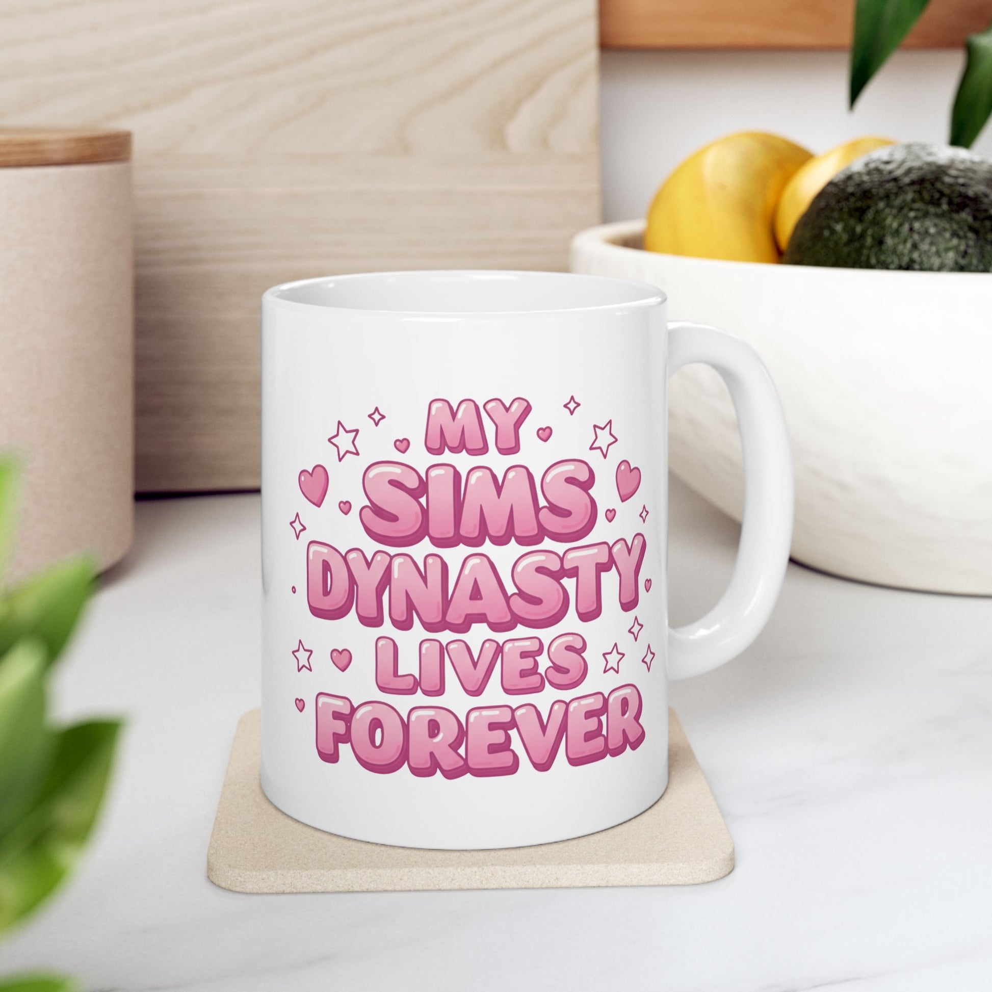 My Sims Dynasty Lives Forever 11oz Cermaic Mug
