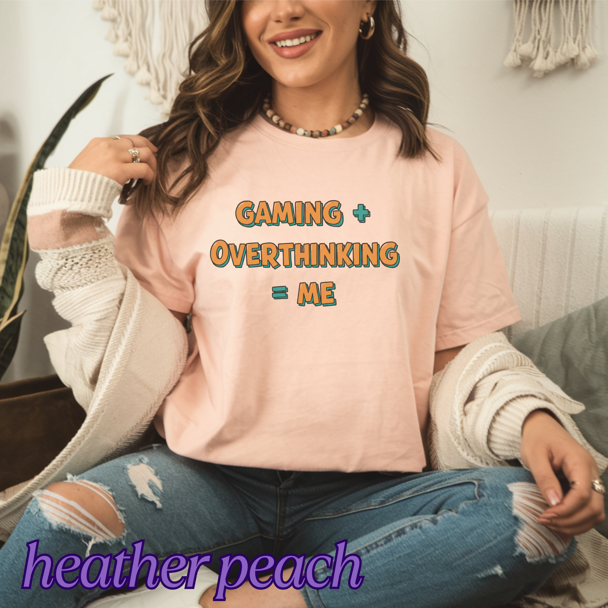 Gaming + Overthinking = Me T-Shirt