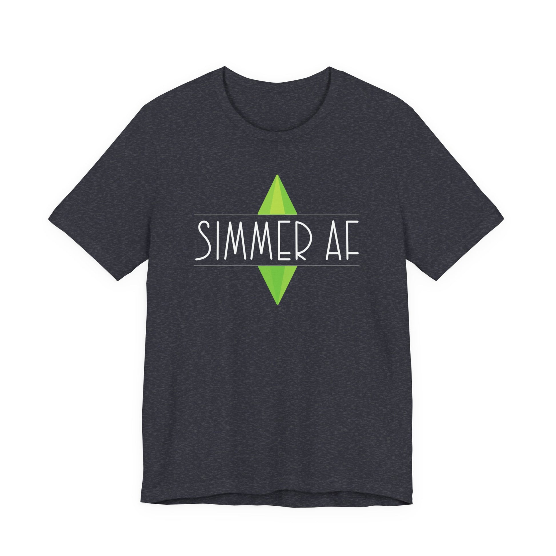 Unisex 'Simmer AF' T-Shirt, The Sims Video Game Tee