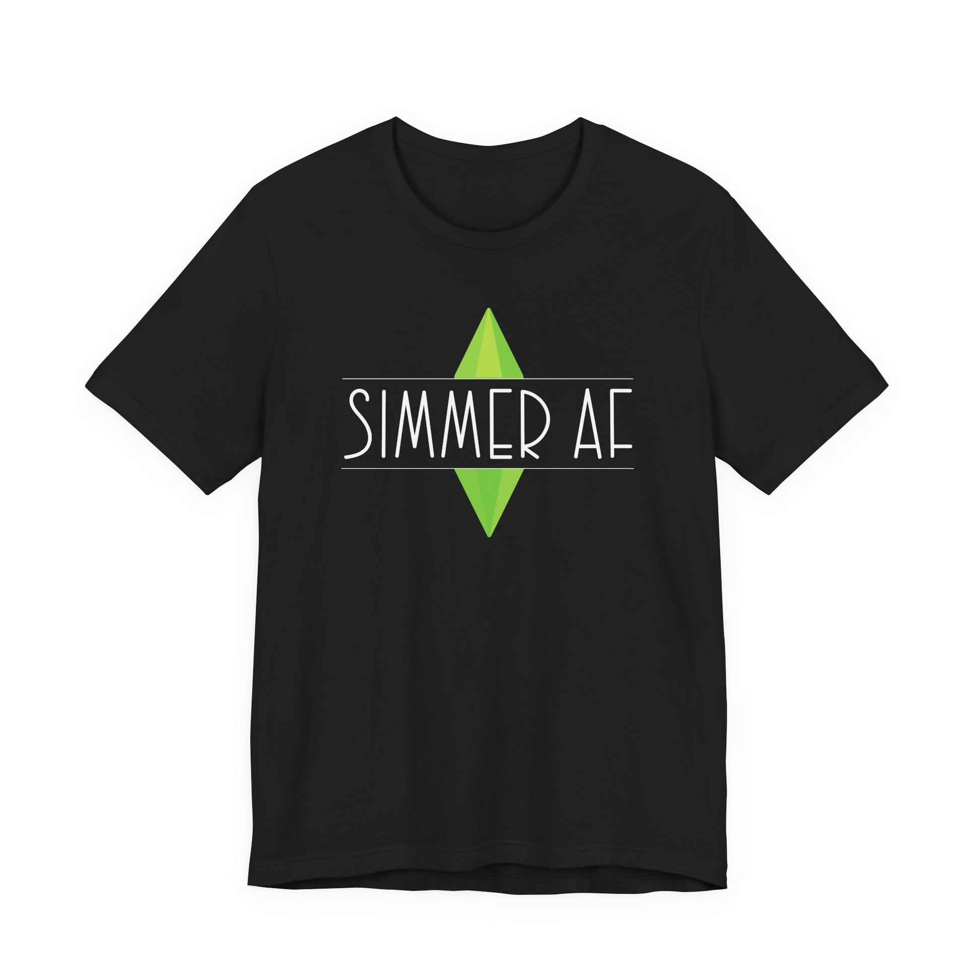 Unisex 'Simmer AF' T-Shirt, The Sims Video Game Tee