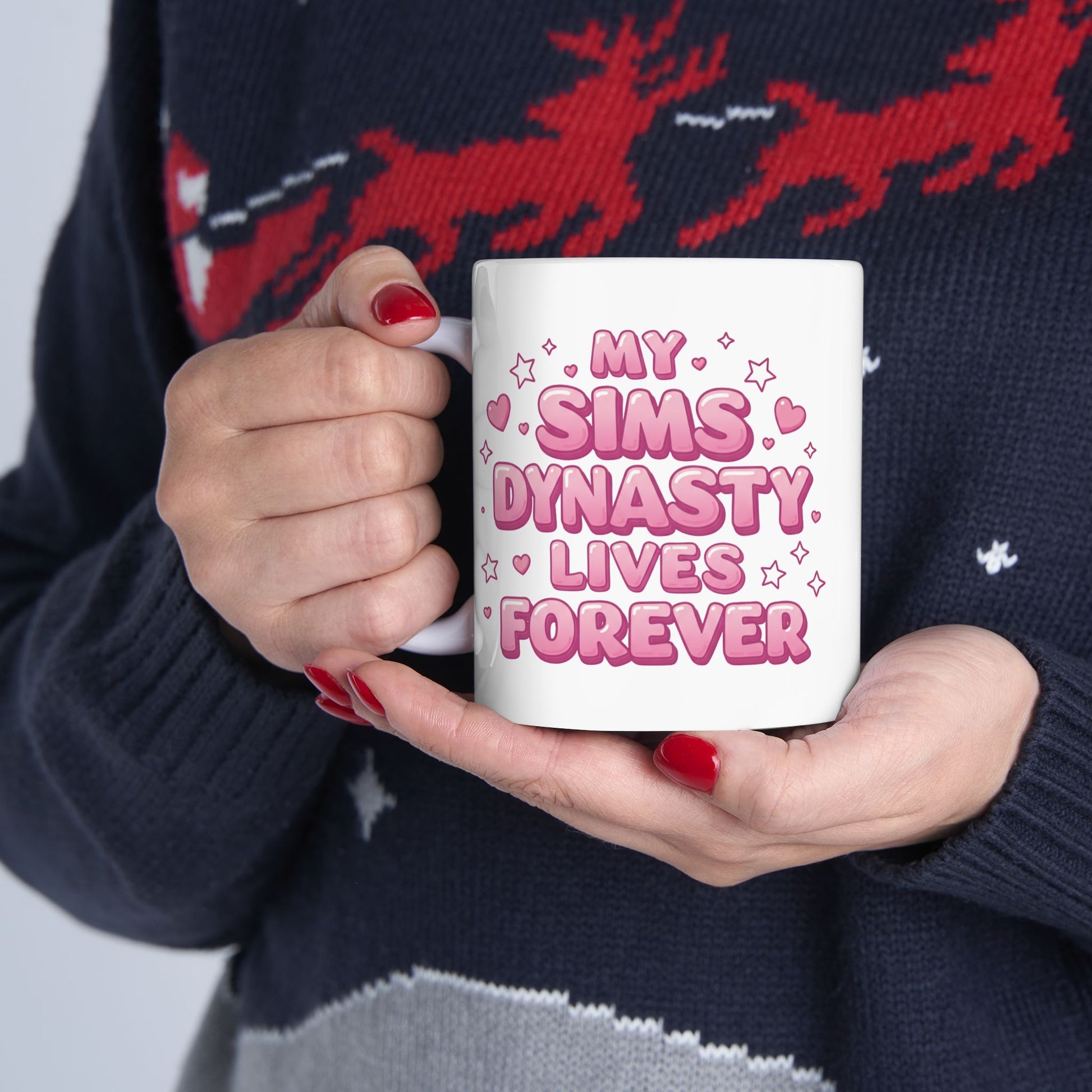 My Sims Dynasty Lives Forever 11oz Cermaic Mug
