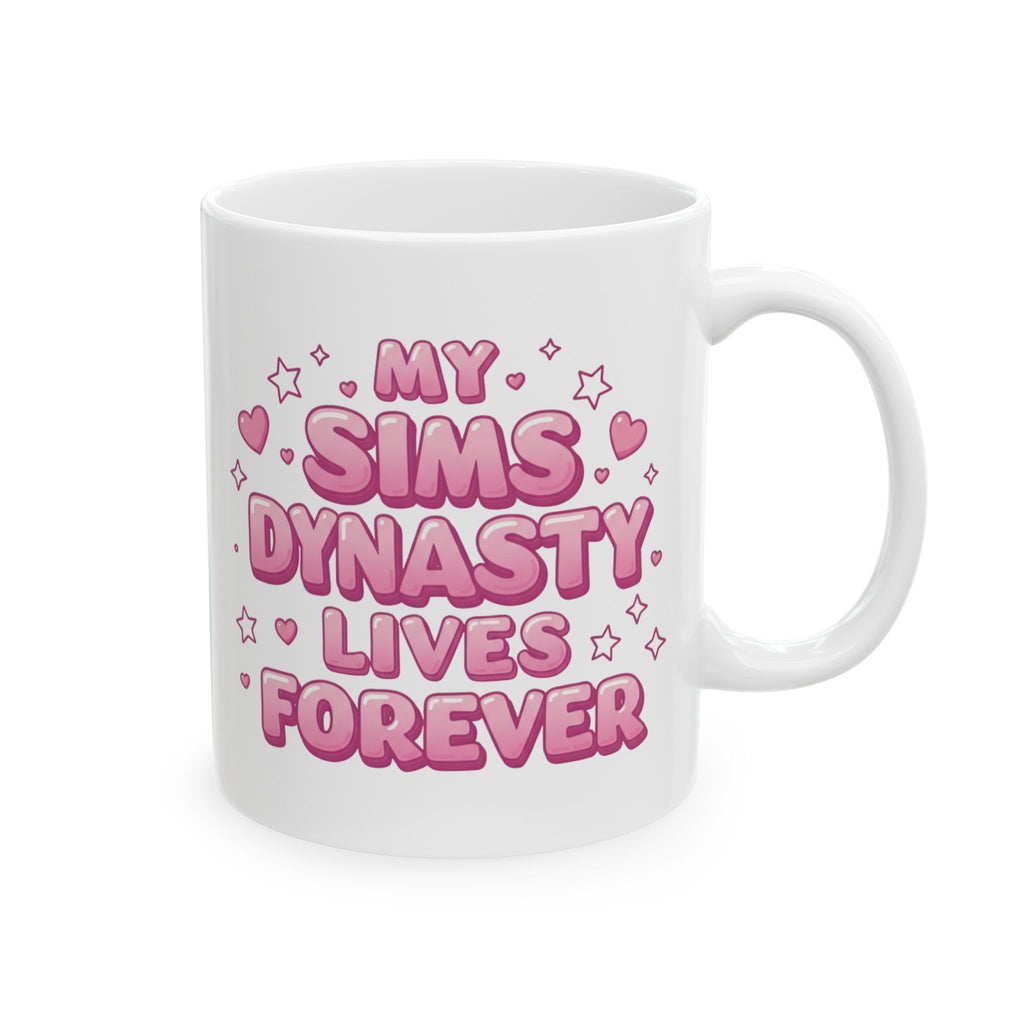 My Sims Dynasty Lives Forever 11oz Cermaic Mug